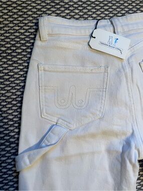 Fashion Brand Company White Farm Nap Denim